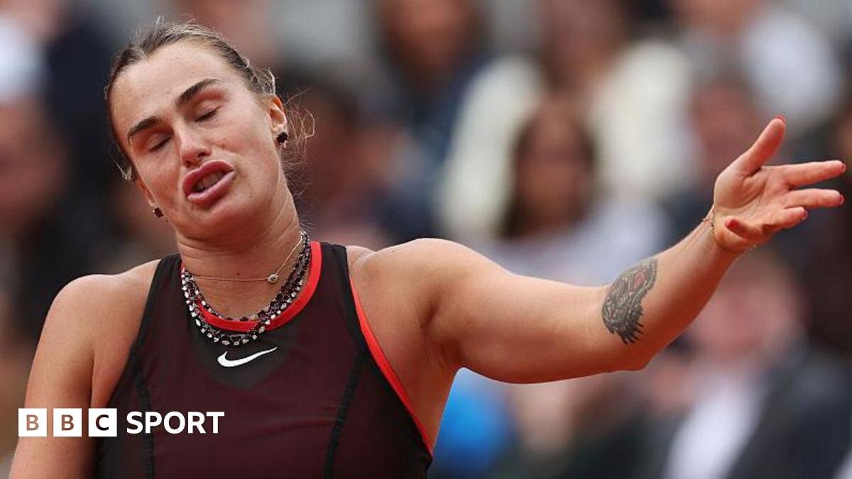 French Open 2026 results: Aryna Sabalenka crumbles in defeat by Diana Shnaider in quarter-finals - BBC