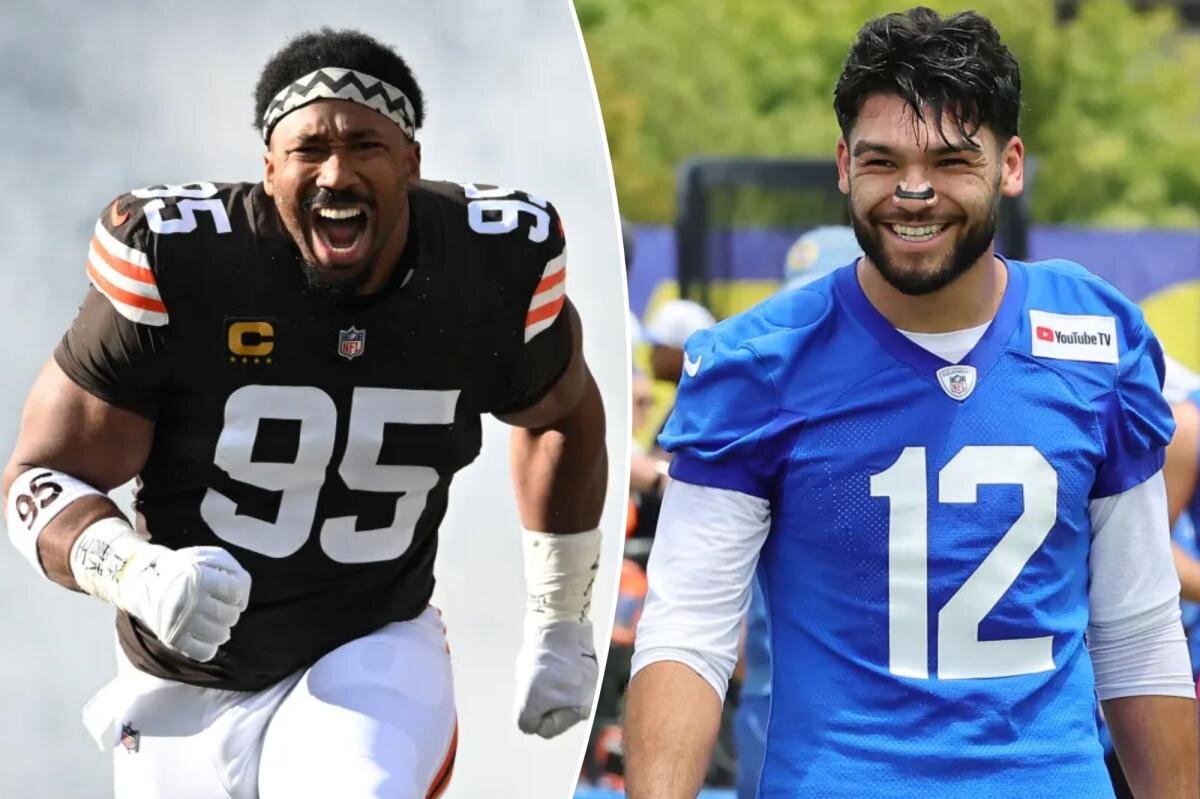 What Myles Garrett trade means for Puka Nacua’s Rams future - New York Post