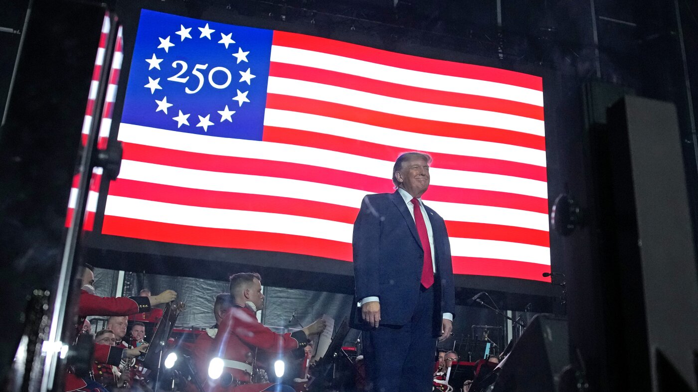 House Democrats accuse Trump of 'hijacking' America's 250th birthday for his own gain - NPR