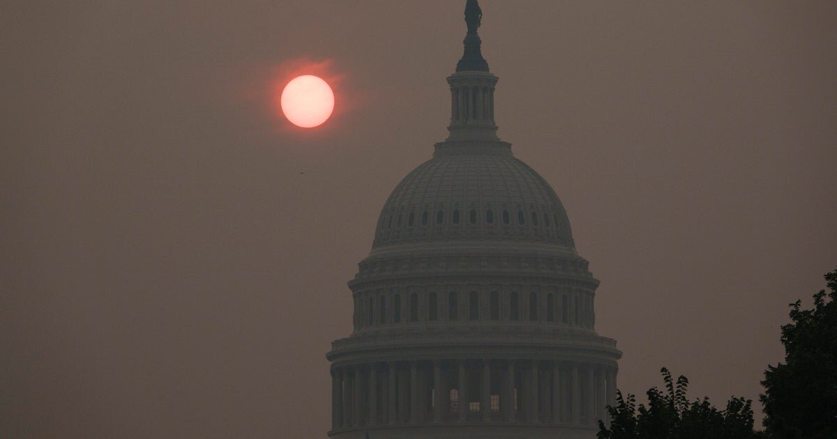 More than 50 million in Northeast face severe weather risk as wildfire smoke impacts air quality - CBS News