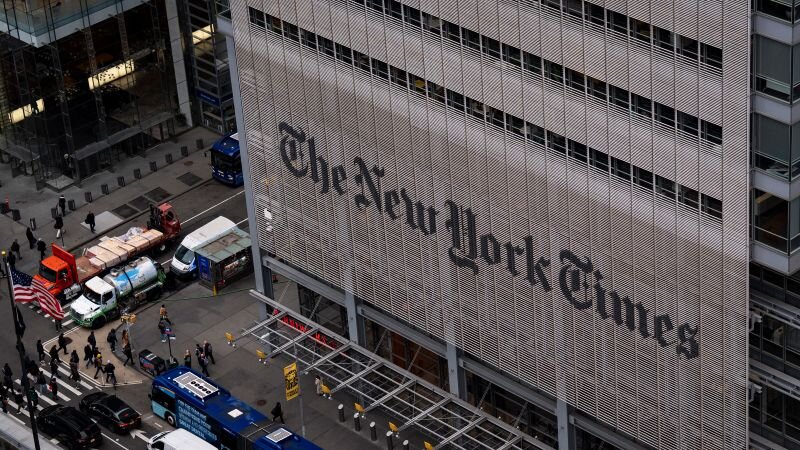 New York Times fights Trump administration subpoenas for reporters’ testimony - CNN