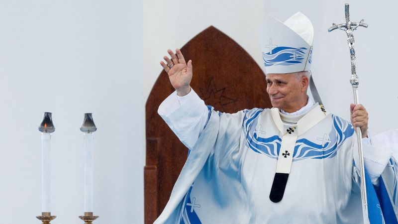 First American pope marks July 4 on migrant island with plea for ‘compassion and generosity’ - CNN