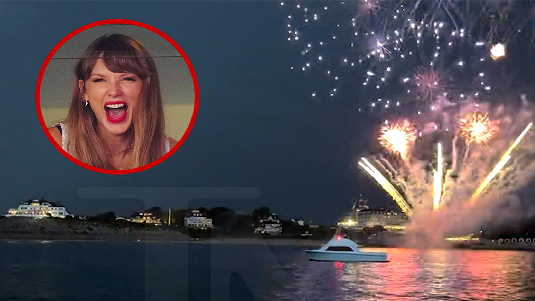 Taylor Swift Rhode Island Home: Lights On at Estate as Fireworks Go Off - TMZ