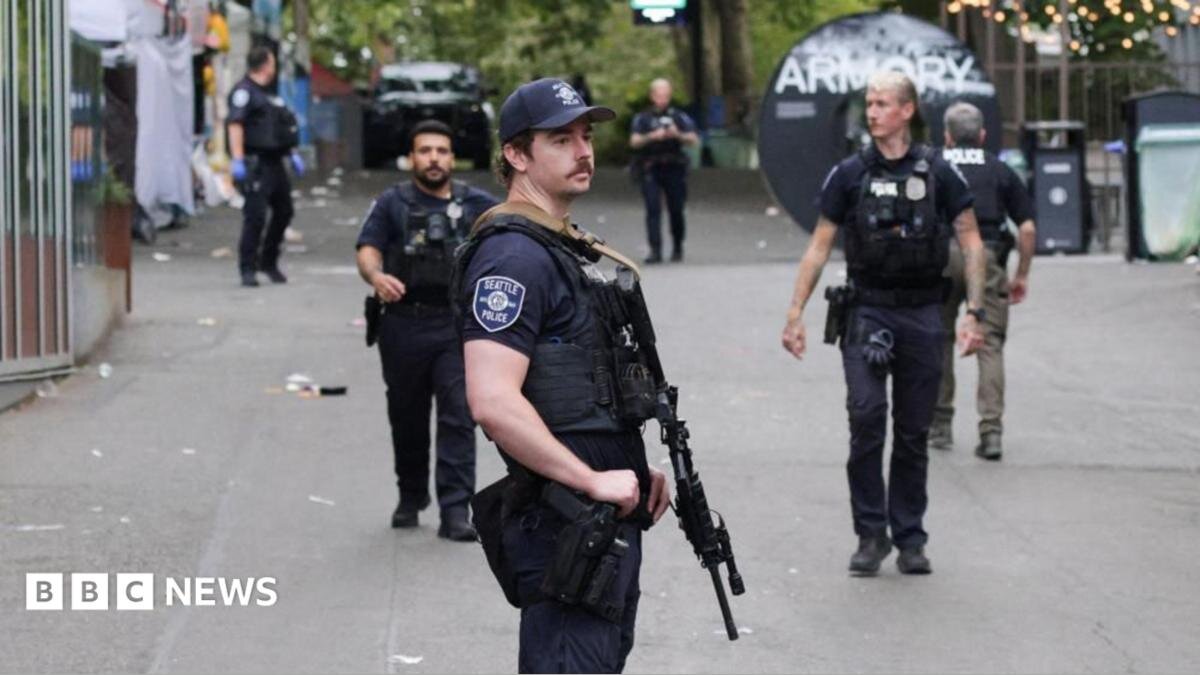 Seattle shooting: Two killed and five injured in shooting at food festival near Space Needle - BBC