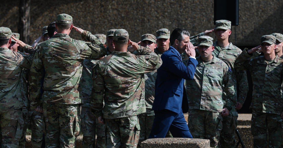 Hegseth's plan to screen military members for low testosterone raises concern for doctors: "Not a performance drug" - CBS News