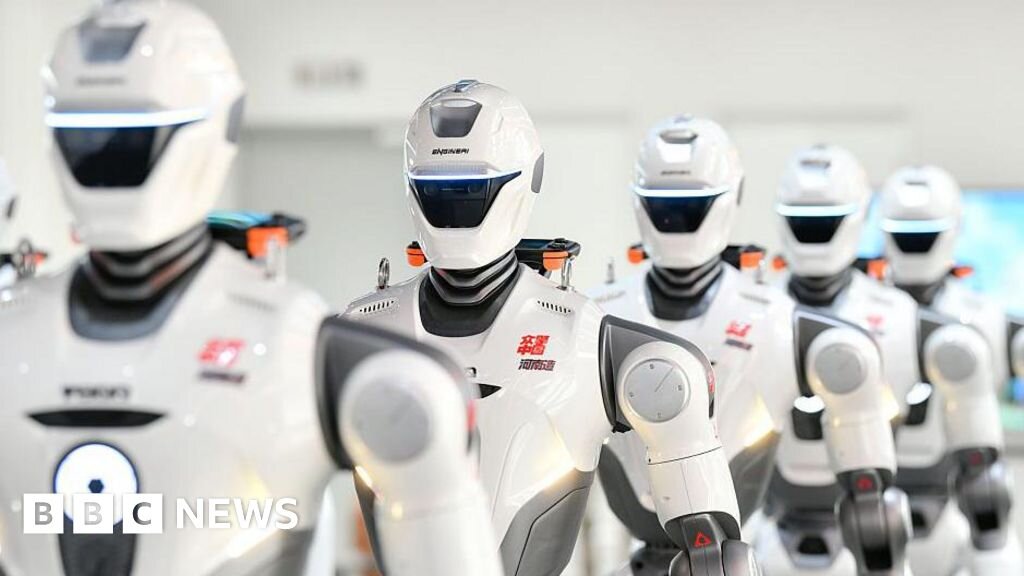 Trump administration bans new Chinese humanoid robots - BBC