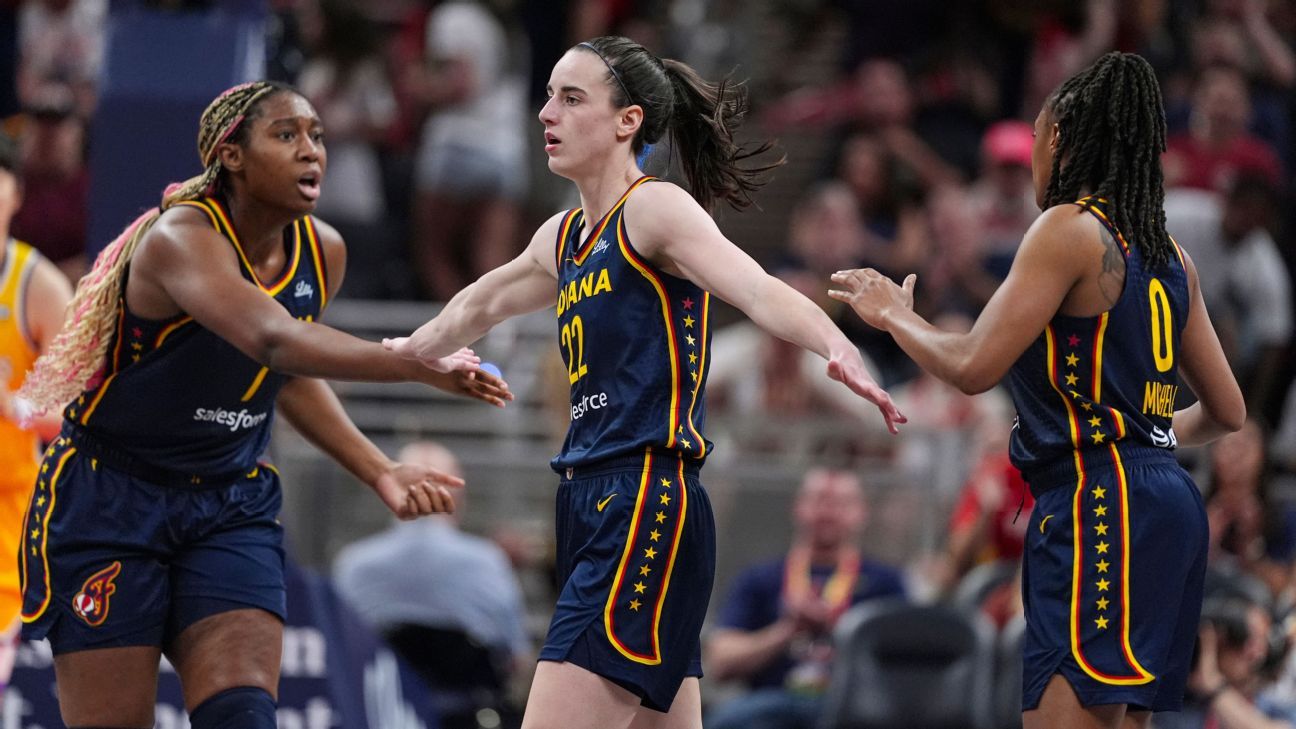 Fever's Clark, Boston, Mitchell to start WNBA All-Star Game - ESPN