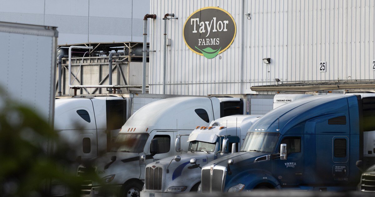 FDA says Taylor Farms lettuce sample tested for cyclospora produced false positive for the parasite - NBC News