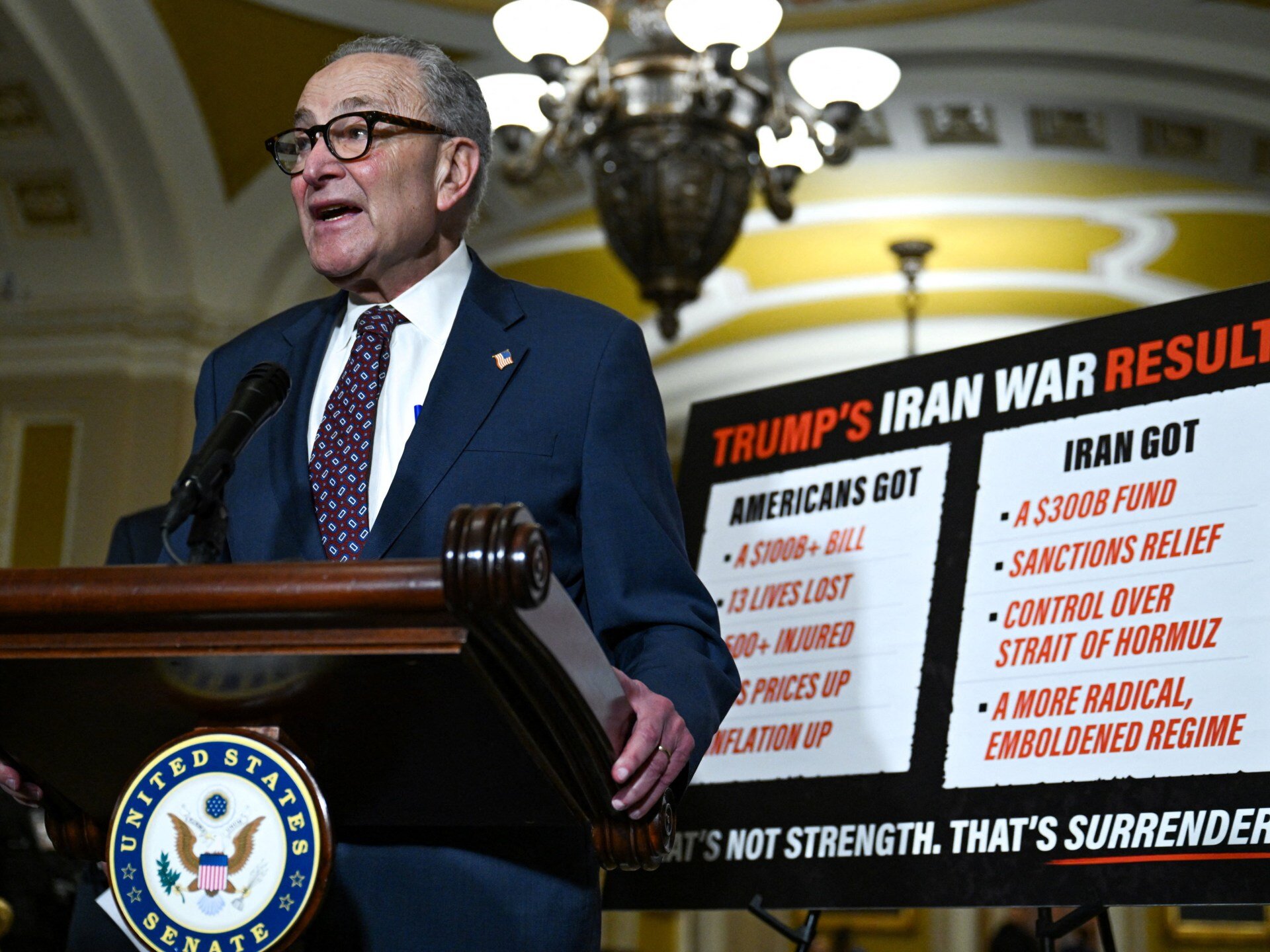 US Senate Democrats block defence bill over Iran war, Israel integration - Al Jazeera