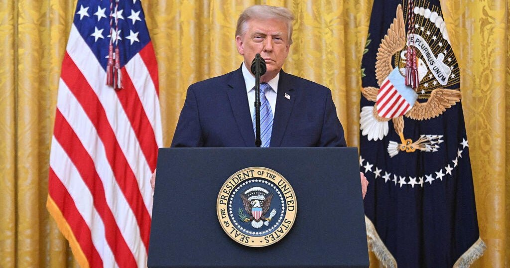 Trump gives primetime speech on elections as White House alleges Chinese access to voter data - CBS News