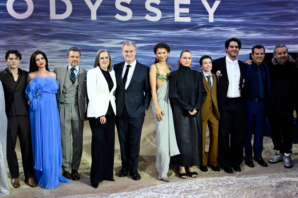 ‘The Odyssey’: Matt Damon, Tom Holland, Zendaya, Anne Hathaway, Robert Pattinson & Travis Scott Hit The Red Carpet For World Premiere In London - Deadline