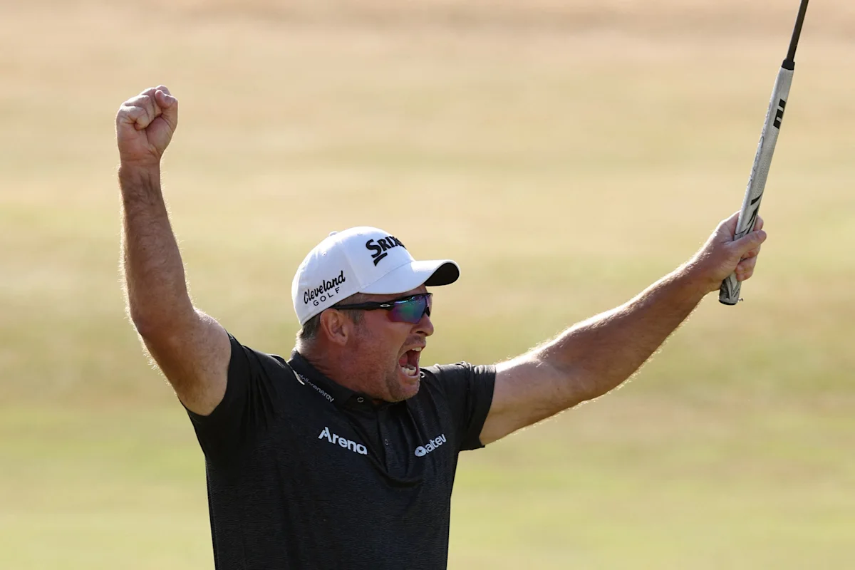 The Open Championship: Ryan Fox drains the putt of his life to claim the Claret Jug - Yahoo Sports