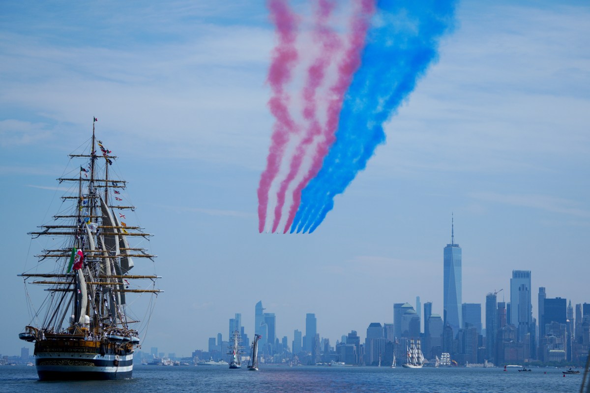 Parade of Tall Ships cruises through New York Harbor to celebrate Sail4th 250: Photos - New York Post