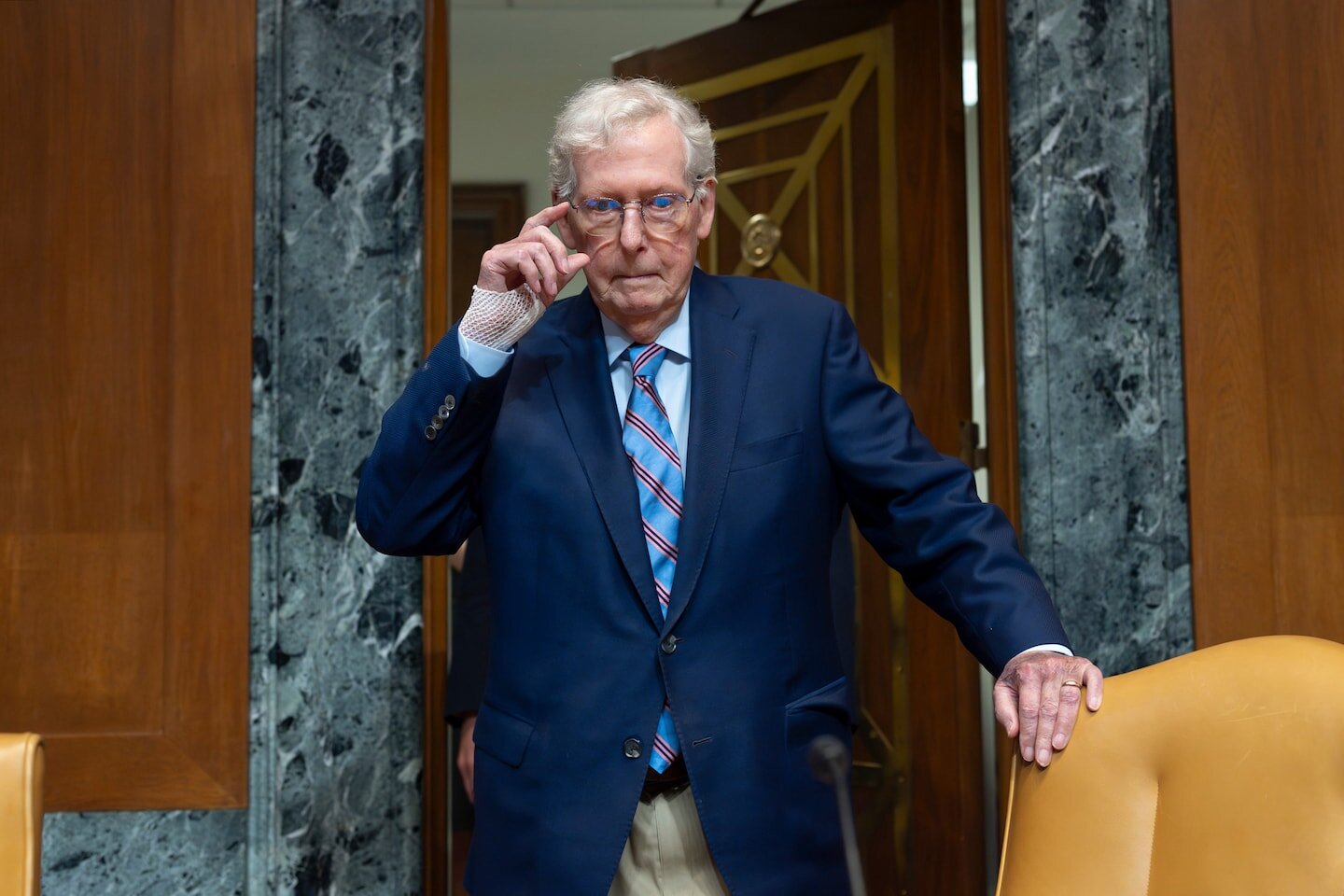 How Mitch McConnell’s absence complicates the Senate’s business and war funding - The Washington Post
