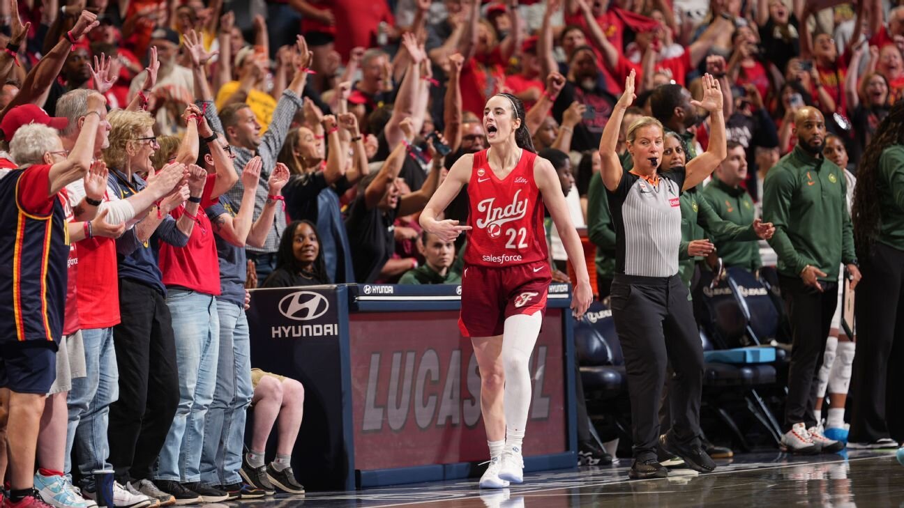 Fever's Caitlin Clark records WNBA's 1st 40-point, 10-assist double-double - ESPN