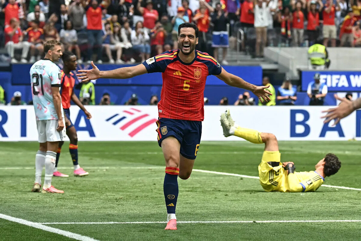 Spain reaches World Cup semifinals as Mikel Merino delivers late winner vs. Belgium - Yahoo Sports