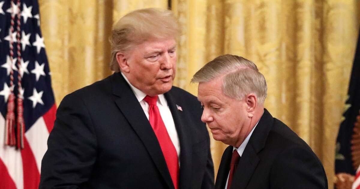 Trump says FBI is ‘wasting their time’ investigating Lindsey Graham’s death - NBC News