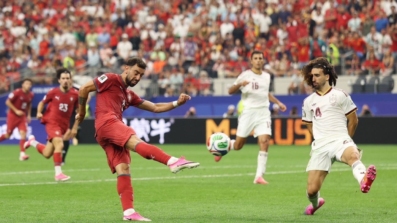 Portugal vs. Spain LIVE: 2026 World Cup updates as Cristiano Ronaldo and Co. face European champions - ESPN