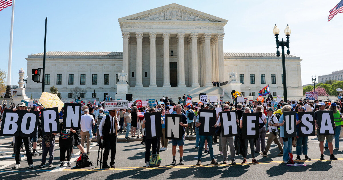 Supreme Court rejects Trump’s attempt to limit birthright citizenship - NBC News