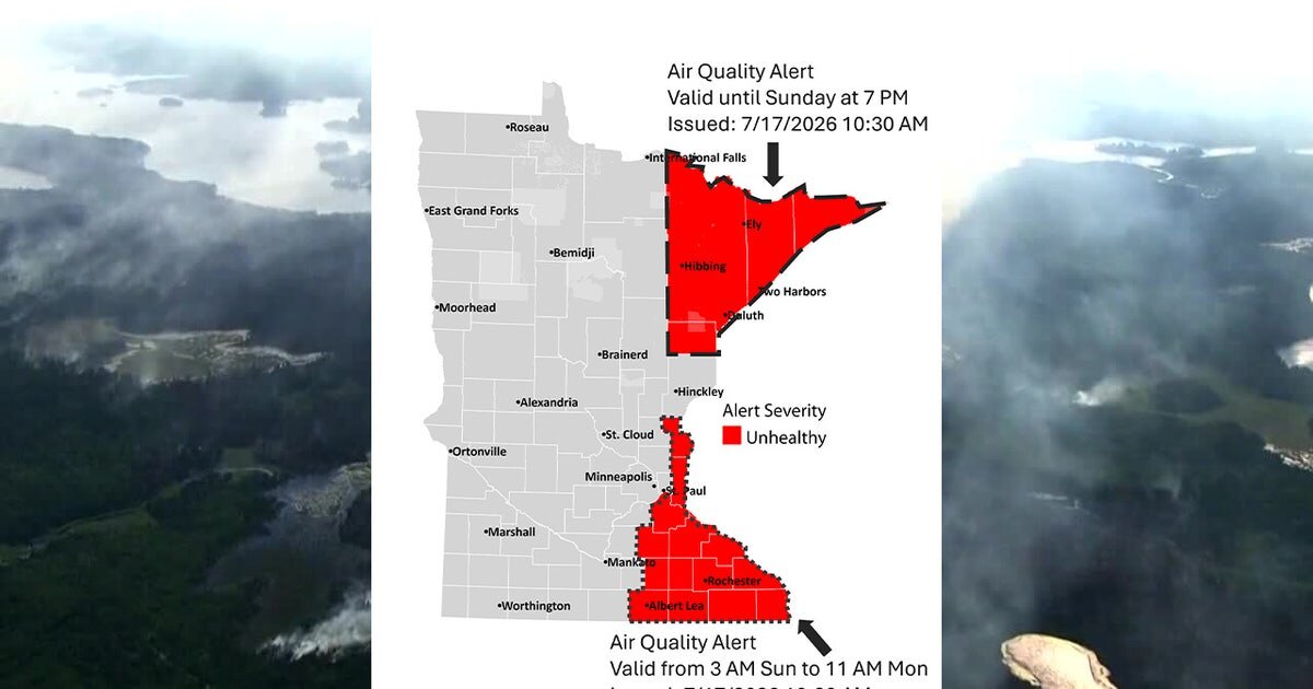 Fight continues against northern MN wildfires - FOX 9 Minneapolis-St. Paul