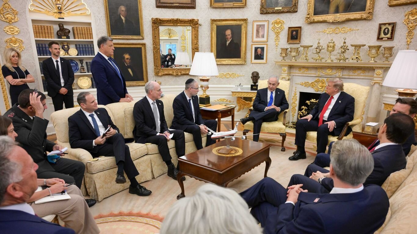 Trump, Netanyahu tout "productive" meeting after weeks of tensions - Axios