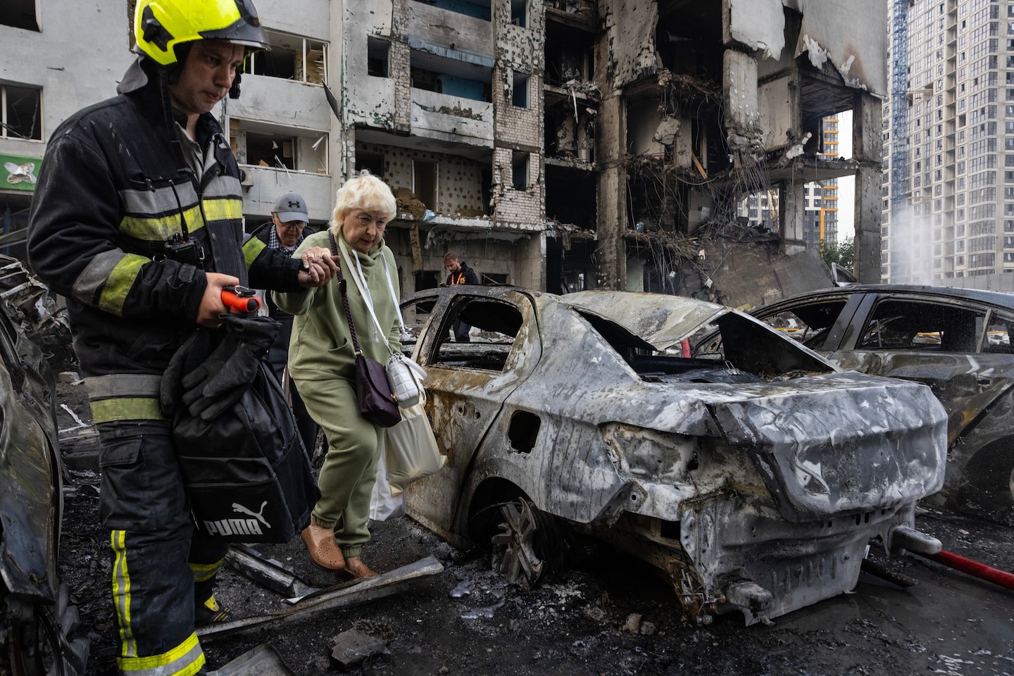 Deadly Russian strikes hit Ukraine’s capital ahead of key NATO meeting - The Washington Post