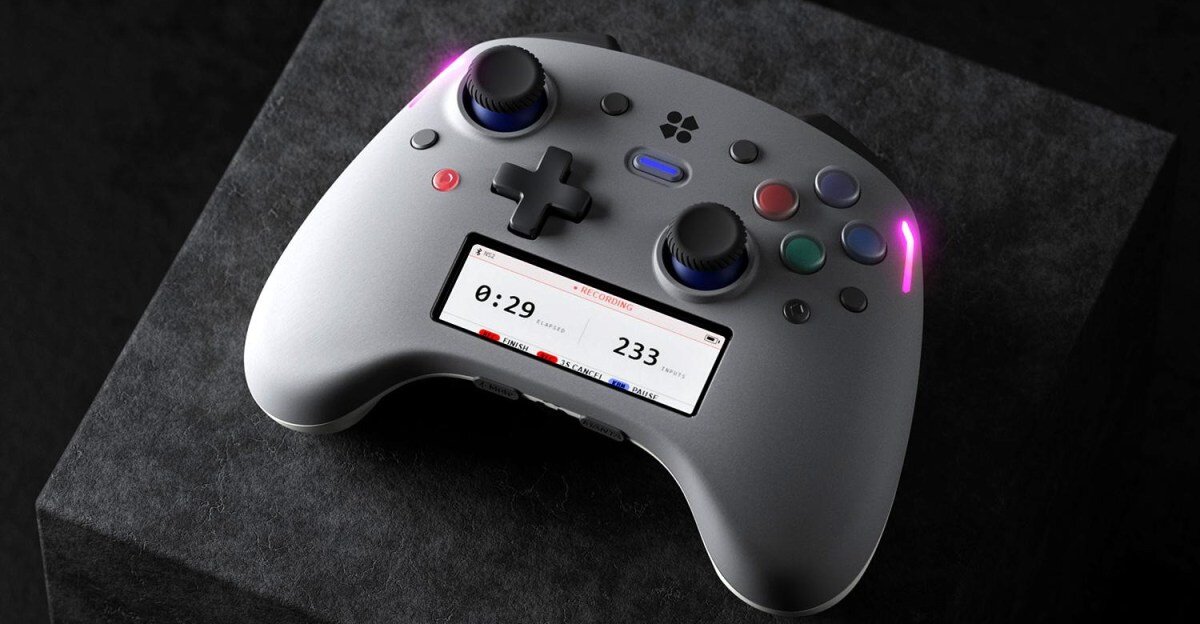 Genki’s new customizable controller has a big screen and adjustable buttons - The Verge