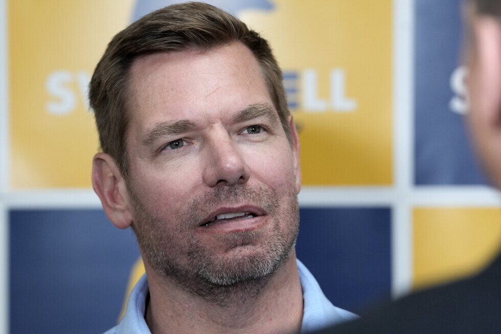 Federal agents seize devices from ex-Rep. Eric Swalwell in sexual misconduct probe, AP source says - AP News