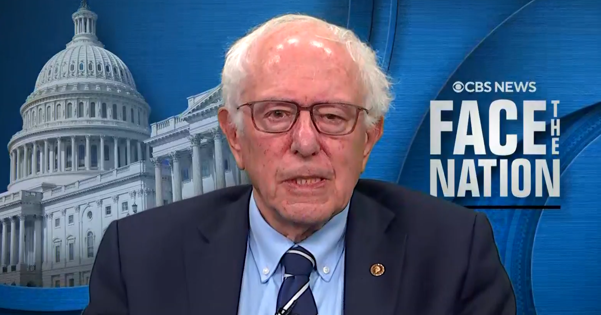 Sen. Bernie Sanders calls on Democratic leaders to end "corrupt system" of super PAC donations - CBS News