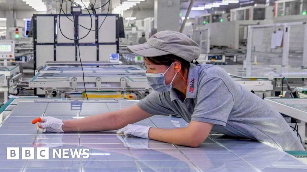 Trump imposes 15% tariff on key chip and solar panel material - BBC