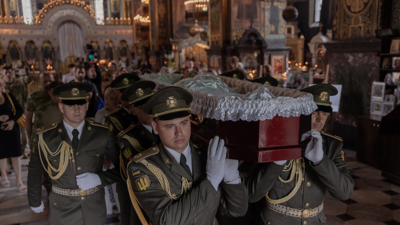 Ukraine mourns 'collector of souls' Oleksiy Yukov, killed recovering war dead - NPR