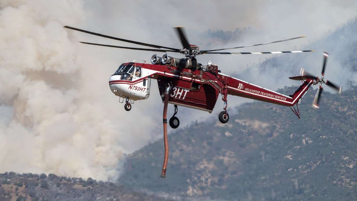 2 firefighters killed after helicopter crashes near Widemouth 2 Fire - KSL.com