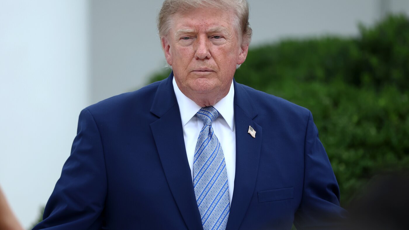 Trump declares economic warfare on Iran. And, SCOTUS to rule on White House ballroom - NPR