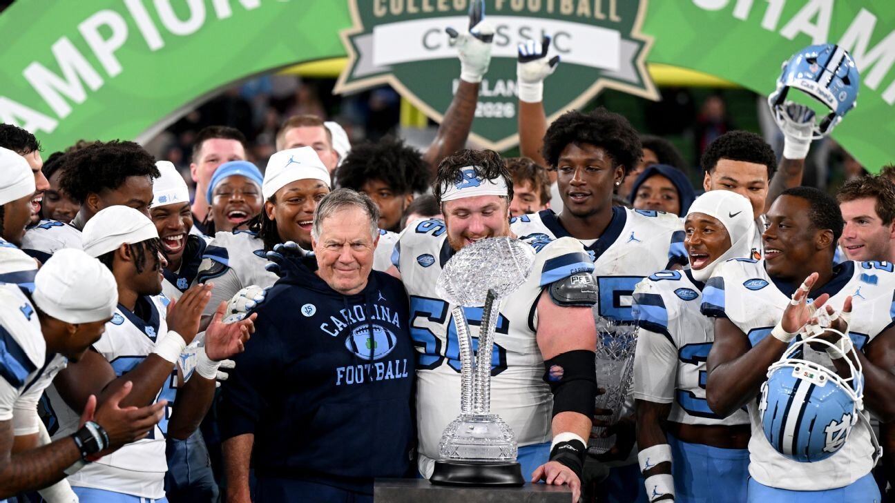 College football is back, and Bill Belichick's UNC has 'improved' - ESPN