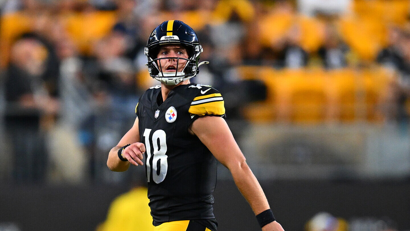 Will Howard’s two picks could jeopardize his roster spot in Pittsburgh - NBC Sports