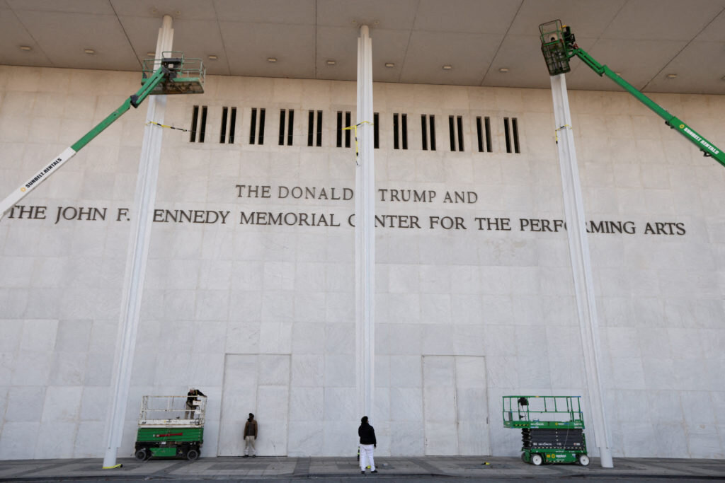 Judge questions why Kennedy Center is moving so quickly to return Trump's name to building - PBS