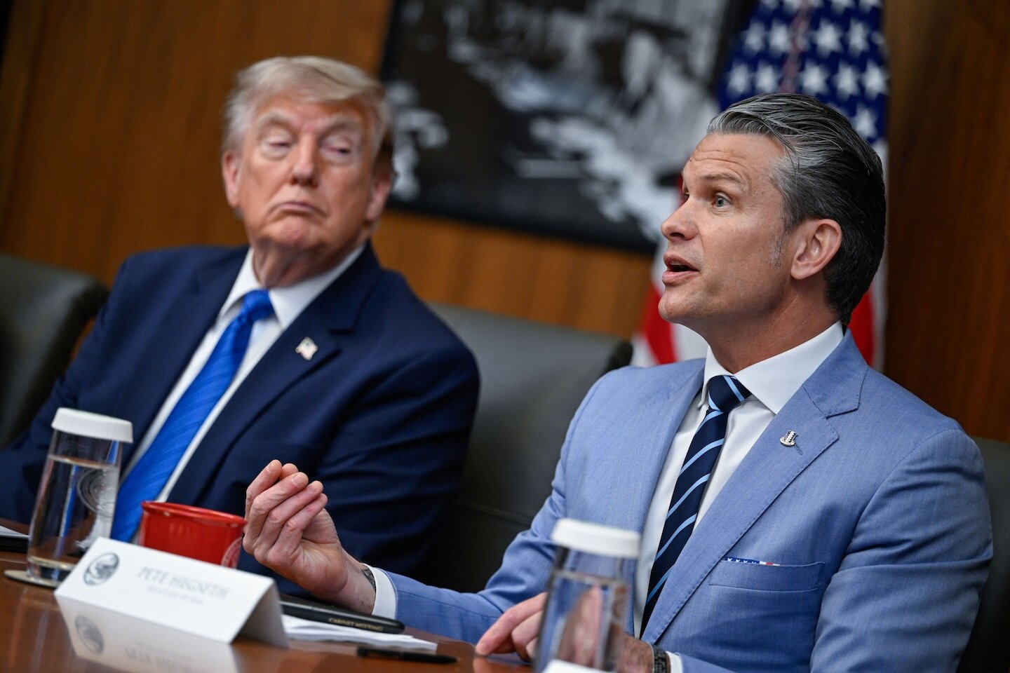 Trump, Hegseth clashed at Camp David over Iran missile depletion concerns - The Washington Post