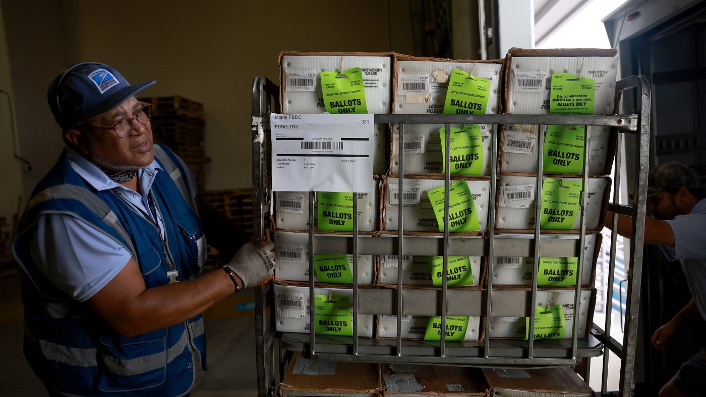 Judge clears the way for Postal Service work on Trump's mail-in voting order for now - NPR