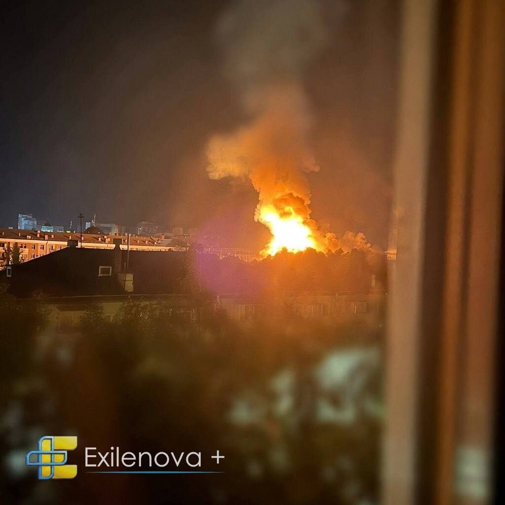 Fires seen in Russia's Belgorod amid reported Ukrainian drone attack - The Kyiv Independent