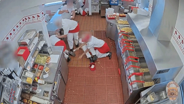 Chilling new video shows armed citizens, off-duty trooper confront In-N-Out gunman during deadly rampage - Fox News
