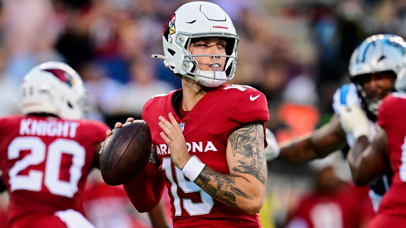 Rookie QB Carson Beck delivers efficient debut for Cardinals - ESPN