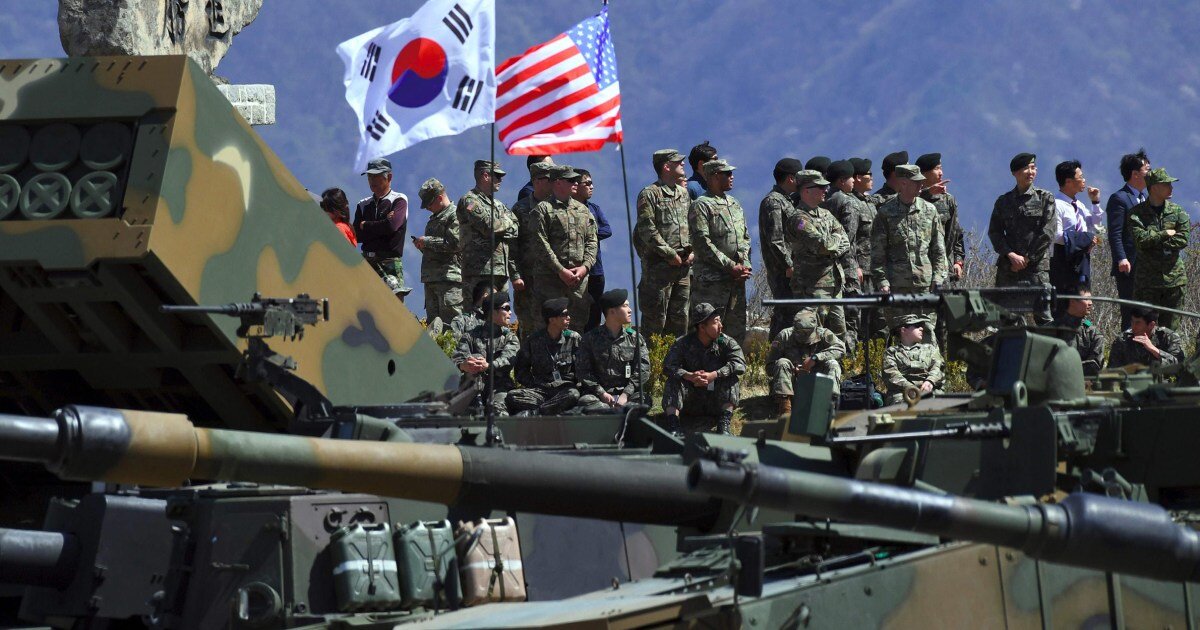 Trump orders military to ‘substantially reduce’ joint exercises with South Korea - NBC News