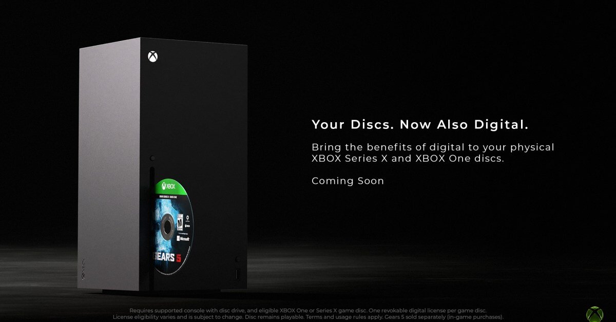Xbox announces disc-to-digital feature that digitizes your physical games - The Verge