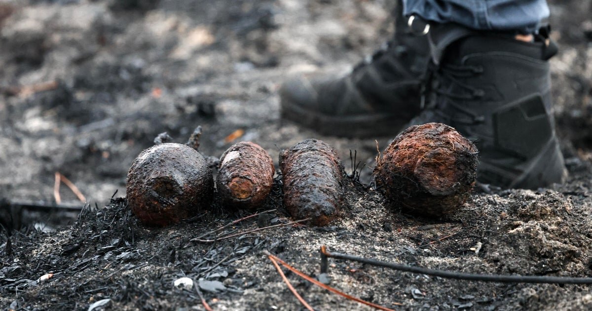 World War II explosives emerge and detonate in wildfire-ravaged village in France: "Sound of war" - CBS News