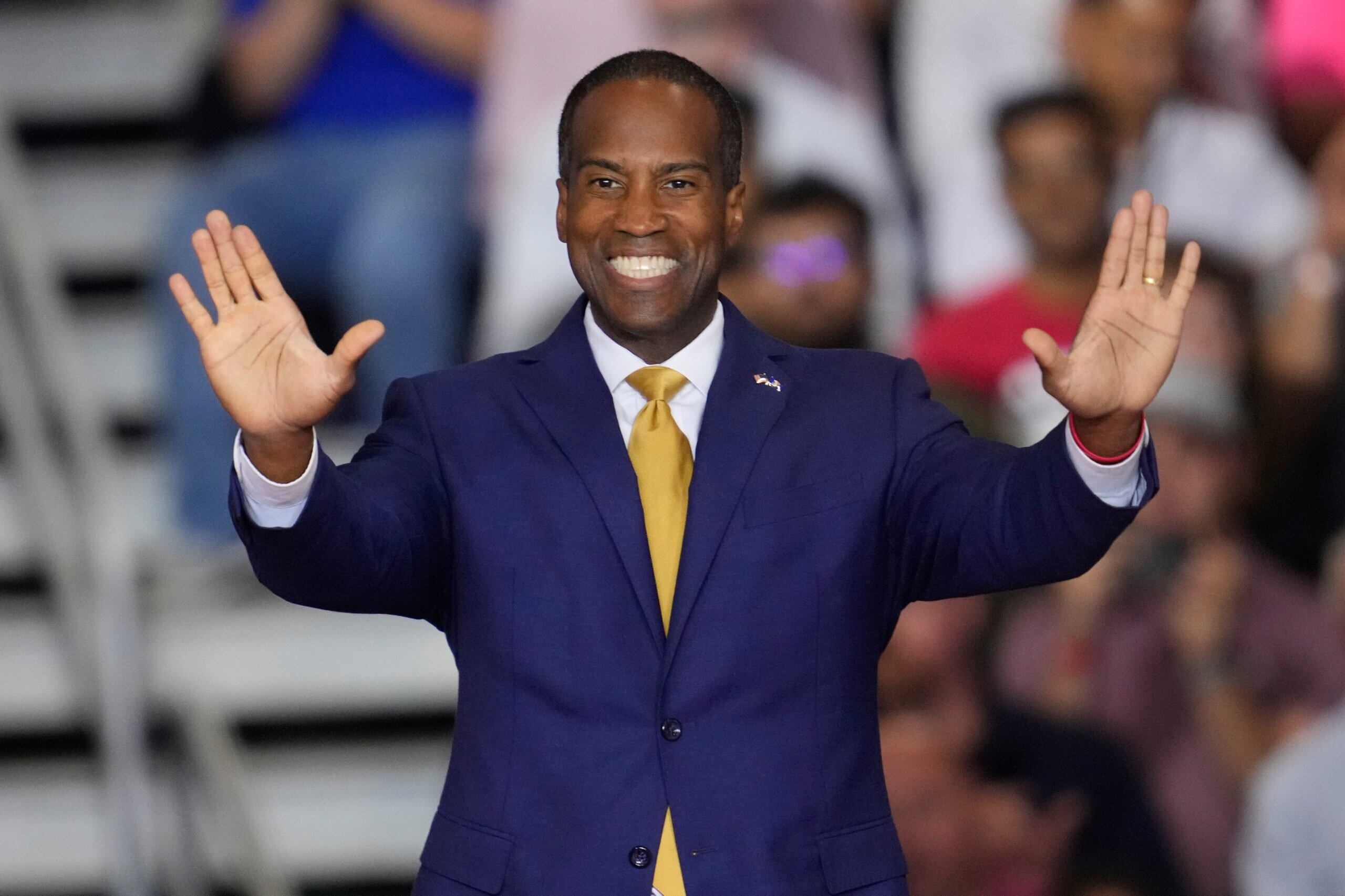 John James wins Republican primary for Michigan governor over Perry Johnson - Bridge Michigan
