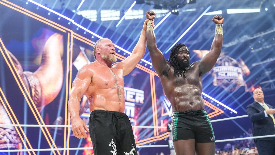 Oba Femi's Win vs. Brock Lesnar at SummerSlam Marks the Start of WWE's Next Era - Bleacher Report