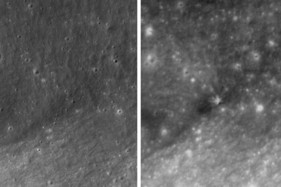 South Korean satellite captures before and after views of SpaceX rocket’s moon crash - apnews.com