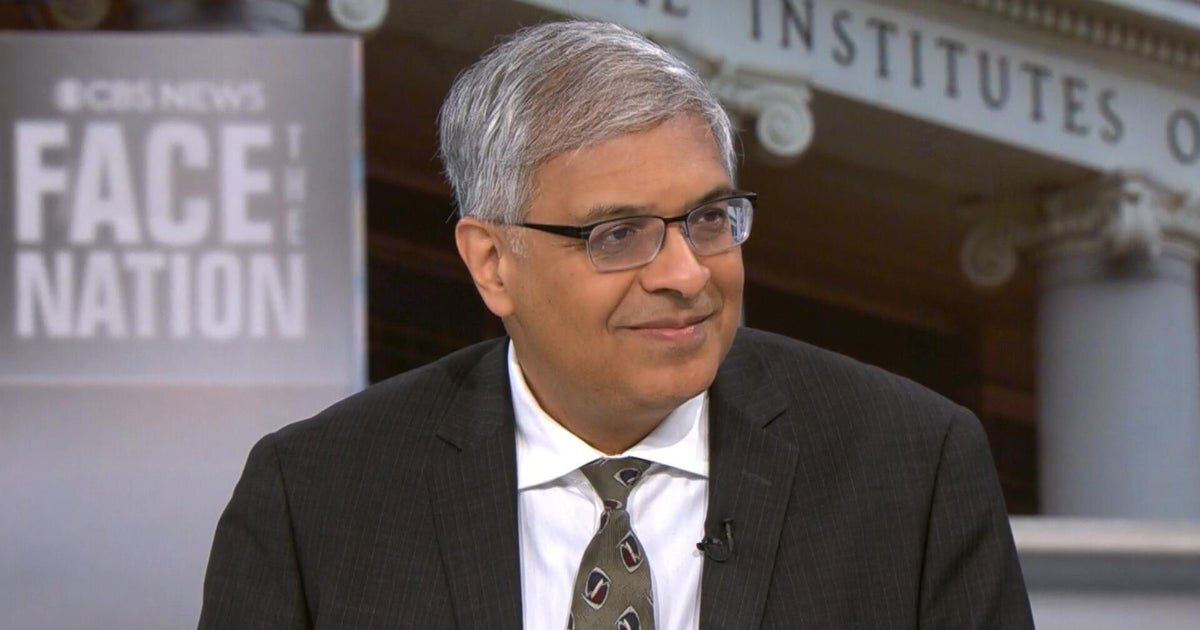 NIH Director Dr. Jay Bhattacharya says "I trust the science" on childhood vaccines amid measles outbreak - CBS News