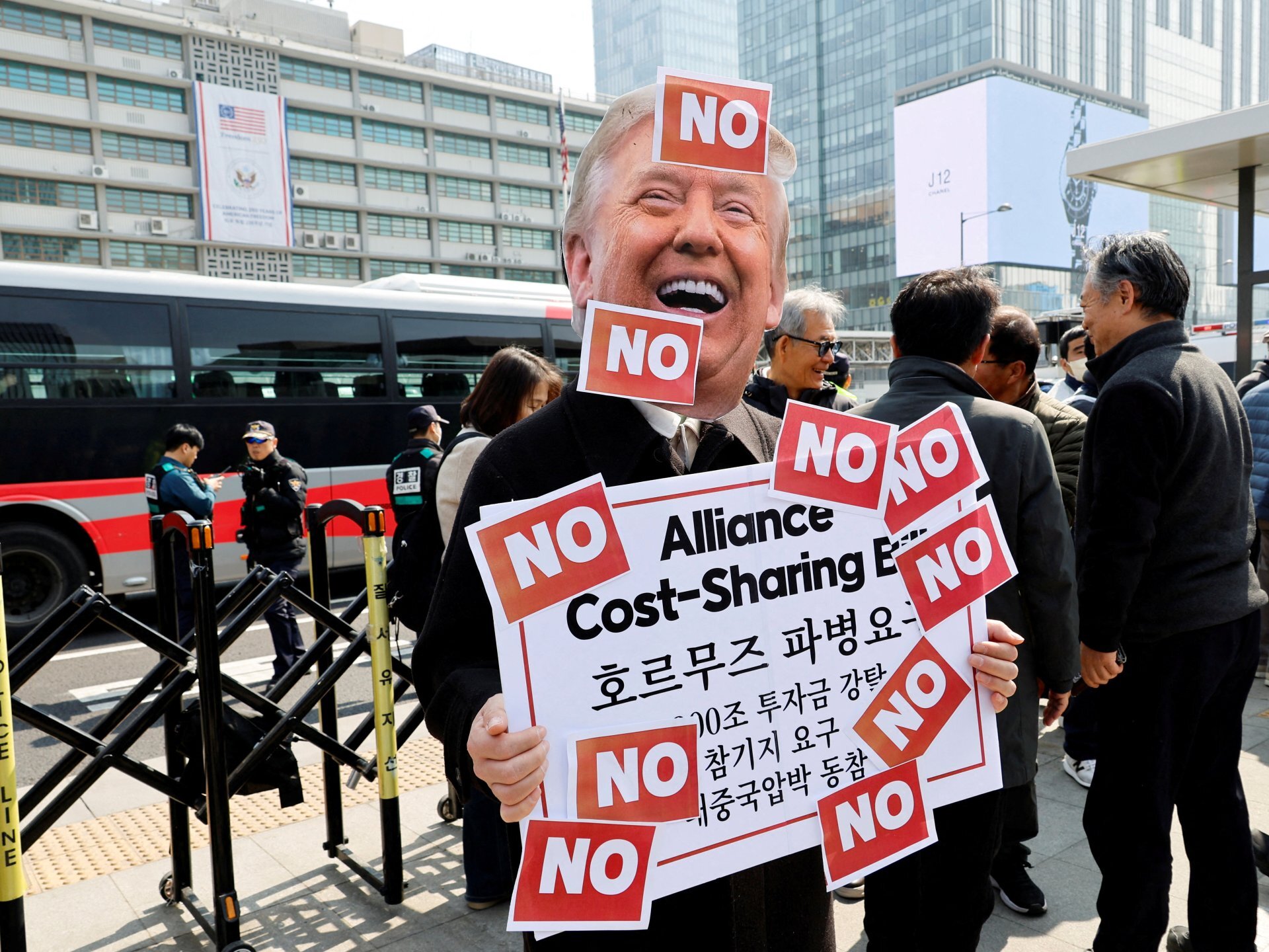 Alarm in South Korea as Iran dispute with Trump shakes a 72-year alliance - Al Jazeera