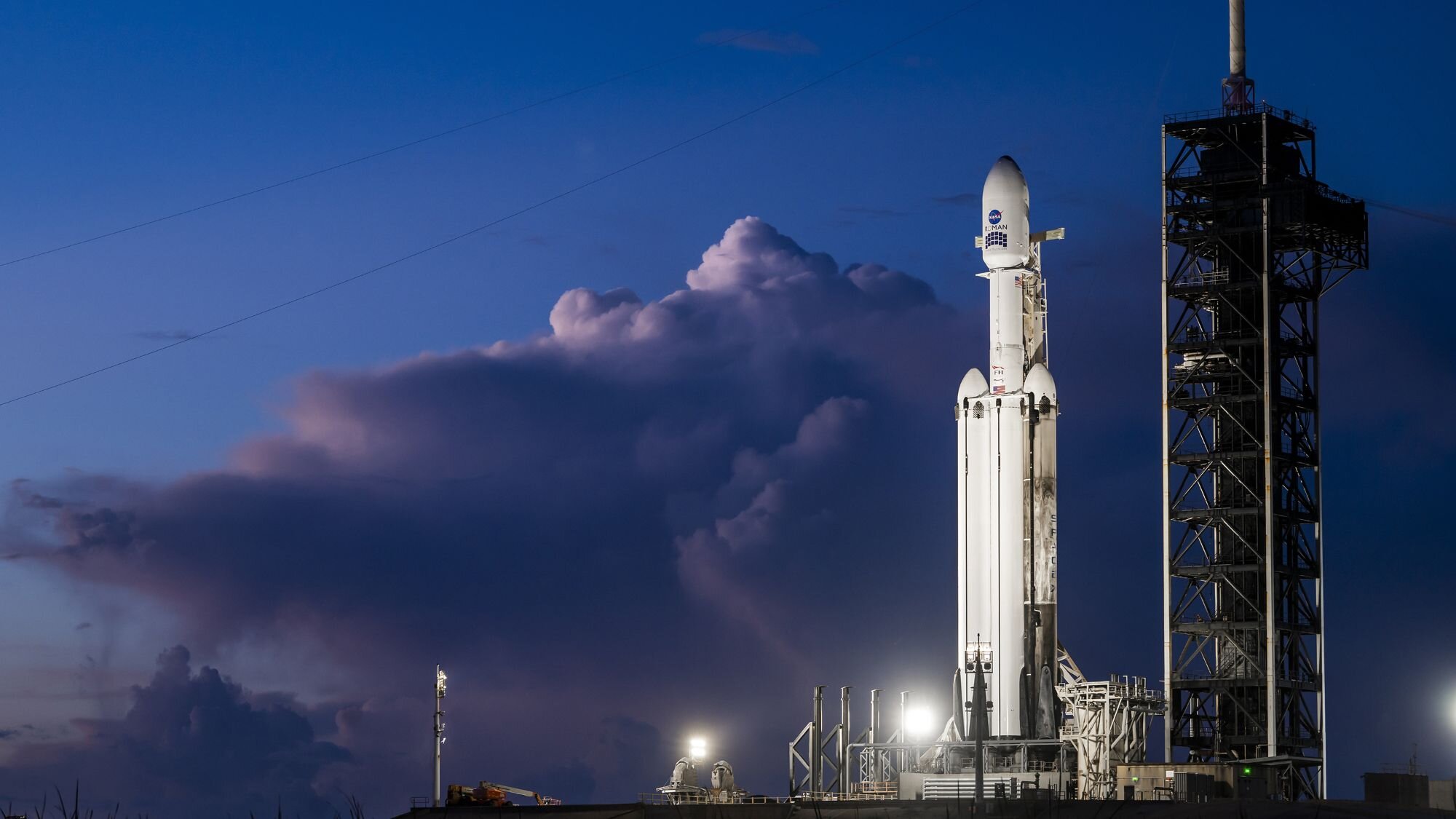 Nancy Grace Roman Telescope live updates: Roman and Falcon Heavy delivered to launch pad - Space
